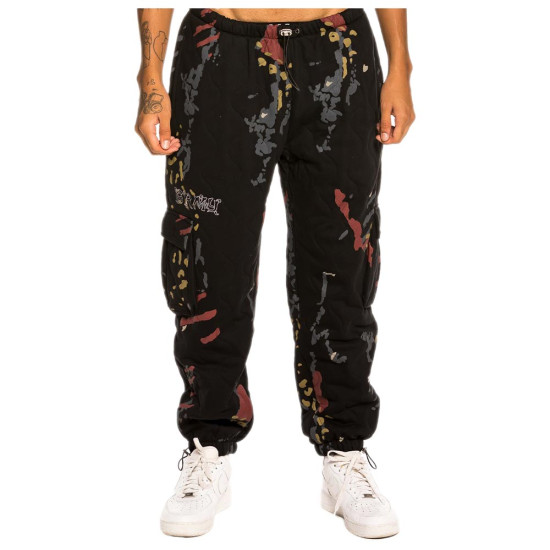 Grimey Ανδρικό παντελόνι Jazz Thing Padded All Over Print Sweatpants